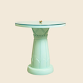 Egyptian Arctic Blue Column Table